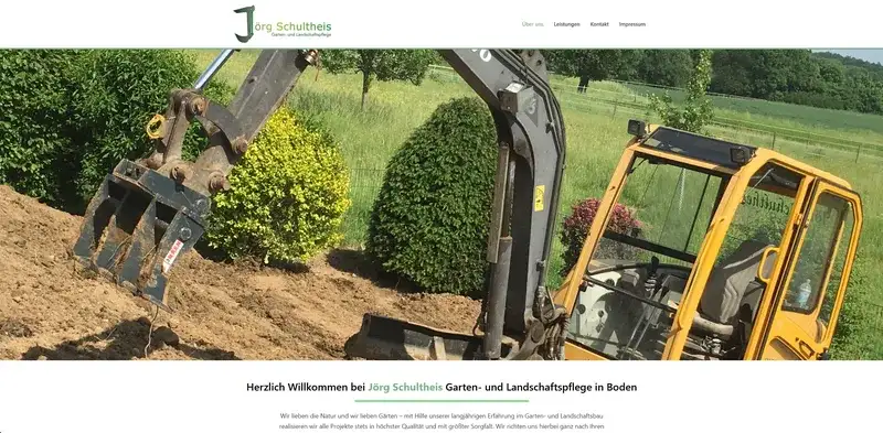 Website von Schultheis Boden